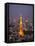 Japan, Tokyo, Roppongi, View of Tokyo Tower and City Skyline from Tokyo City View Tower-Steve Vidler-Framed Premier Image Canvas