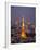 Japan, Tokyo, Roppongi, View of Tokyo Tower and City Skyline from Tokyo City View Tower-Steve Vidler-Framed Photographic Print