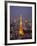 Japan, Tokyo, Roppongi, View of Tokyo Tower and City Skyline from Tokyo City View Tower-Steve Vidler-Framed Photographic Print