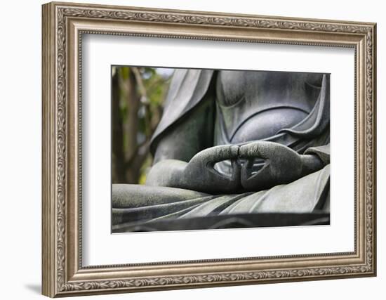 Japan Tokyo Senso-Ji Buddha Hands Close-Up-Nosnibor137-Framed Photographic Print