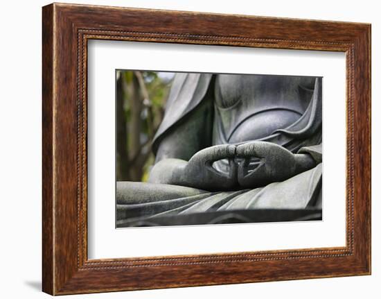 Japan Tokyo Senso-Ji Buddha Hands Close-Up-Nosnibor137-Framed Photographic Print