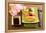 Japan Traditional Food Sushi on Green Plate-egal-Framed Premier Image Canvas