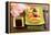 Japan Traditional Food Sushi on Green Plate-egal-Framed Premier Image Canvas