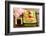Japan Traditional Food Sushi on Green Plate-egal-Framed Photographic Print