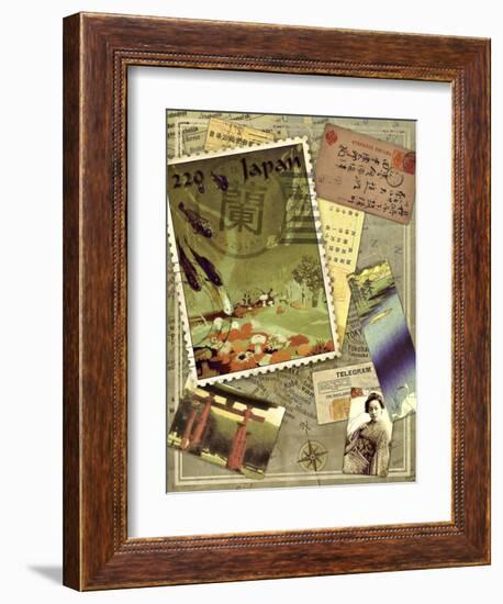 Japan Travels I-Kate Ward Thacker-Framed Giclee Print