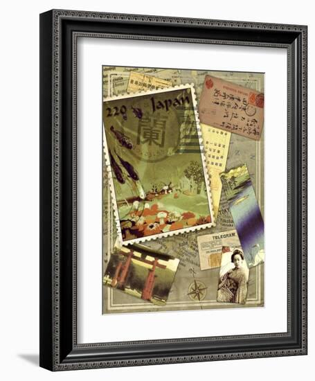 Japan Travels I-Kate Ward Thacker-Framed Giclee Print