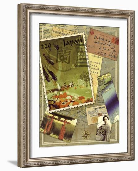 Japan Travels I-Kate Ward Thacker-Framed Giclee Print