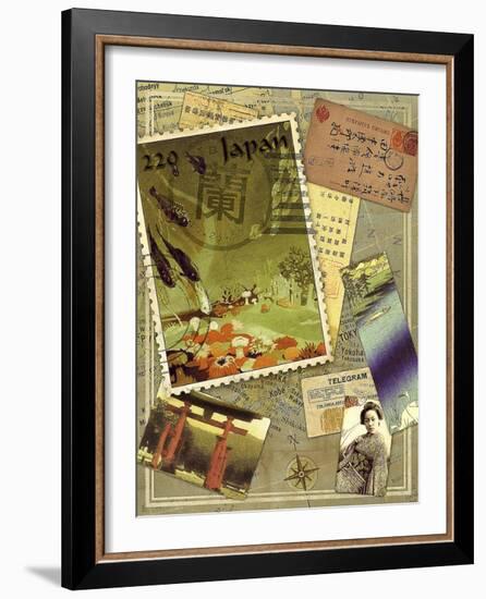 Japan Travels I-Kate Ward Thacker-Framed Giclee Print