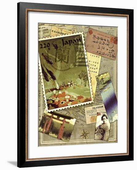 Japan Travels I-Kate Ward Thacker-Framed Giclee Print