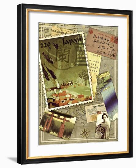 Japan Travels I-Kate Ward Thacker-Framed Giclee Print