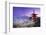 Japan, Yamanashi Prefecture, Fuji-Yoshida, Chureito Pagoda, Mt Fuji and Cherry Blossoms-Michele Falzone-Framed Photographic Print