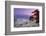 Japan, Yamanashi Prefecture, Fuji-Yoshida, Chureito Pagoda, Mt Fuji and Cherry Blossoms-Michele Falzone-Framed Photographic Print