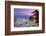 Japan, Yamanashi Prefecture, Fuji-Yoshida, Chureito Pagoda, Mt Fuji and Cherry Blossoms-Michele Falzone-Framed Photographic Print