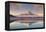 Japan, Yamanashi Prefecture, Kawaguchi Ko Lake and Mt Fuji-Michele Falzone-Framed Premier Image Canvas