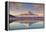 Japan, Yamanashi Prefecture, Kawaguchi Ko Lake and Mt Fuji-Michele Falzone-Framed Premier Image Canvas