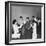 Japanese Americans queue for inoculation before internment after the bombing of Pearl Harbor, 1942-Dorothea Lange-Framed Photographic Print