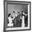 Japanese Americans queue for inoculation before internment after the bombing of Pearl Harbor, 1942-Dorothea Lange-Framed Photographic Print