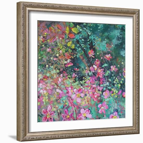 Japanese Anemone-Sylvia Paul-Framed Giclee Print