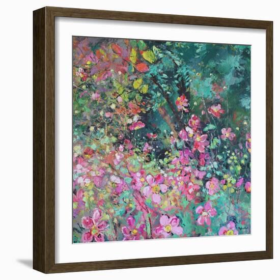 Japanese Anemone-Sylvia Paul-Framed Giclee Print