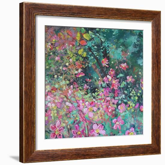 Japanese Anemone-Sylvia Paul-Framed Giclee Print