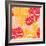 Japanese Autumn Seamless Circle Dots Kimono Pattern-sahua d-Framed Photographic Print