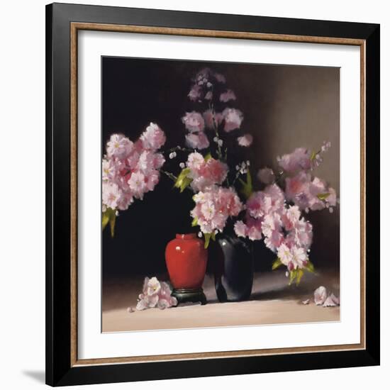 Japanese Blossom (detail)-Pippa Chapman-Framed Giclee Print