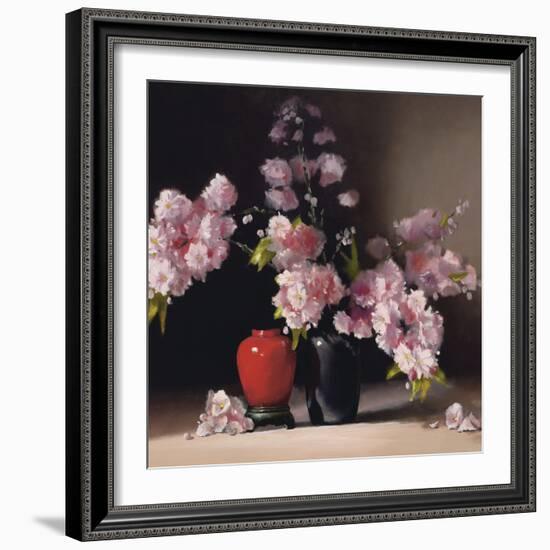 Japanese Blossom (detail)-Pippa Chapman-Framed Giclee Print