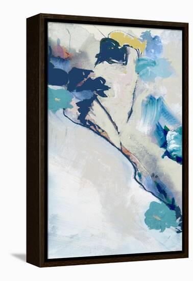 Japanese Blossom I-null-Framed Stretched Canvas