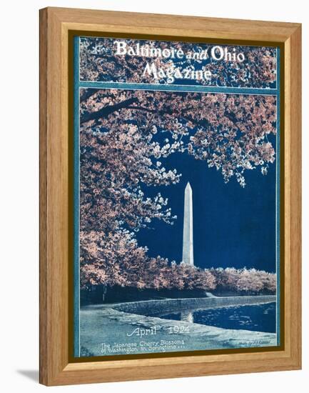 Japanese Cherry Blossoms 1924-H.H. Rideout-Framed Premier Image Canvas