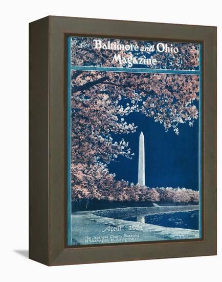 Japanese Cherry Blossoms 1924-H.H. Rideout-Framed Premier Image Canvas