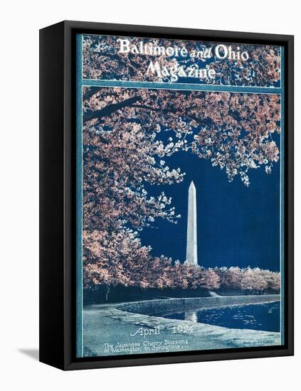 Japanese Cherry Blossoms 1924-H.H. Rideout-Framed Premier Image Canvas