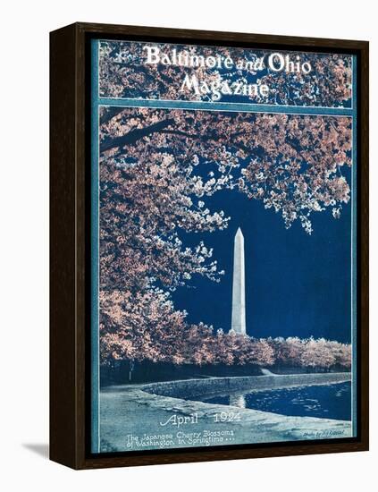 Japanese Cherry Blossoms 1924-H.H. Rideout-Framed Premier Image Canvas