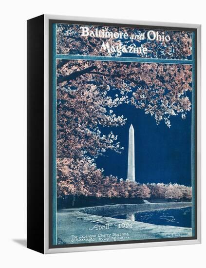 Japanese Cherry Blossoms 1924-H.H. Rideout-Framed Premier Image Canvas