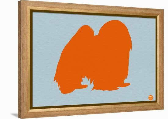 Japanese Chin Orange-NaxArt-Framed Stretched Canvas