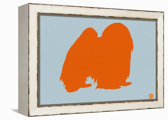 Japanese Chin Orange-NaxArt-Framed Stretched Canvas