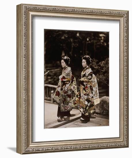 Japanese Costumes, 1880s-null-Framed Giclee Print