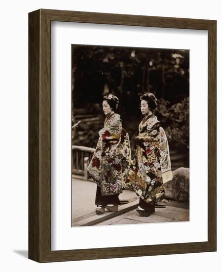 Japanese Costumes, 1880s-null-Framed Giclee Print