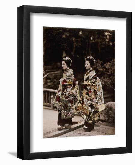 Japanese Costumes, 1880s-null-Framed Giclee Print