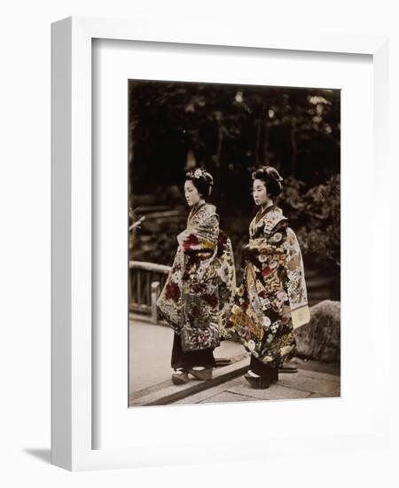 Japanese Costumes, 1880s-null-Framed Giclee Print