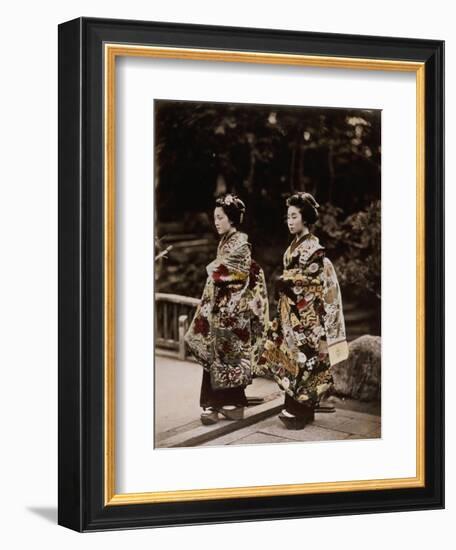 Japanese Costumes, 1880s-null-Framed Giclee Print