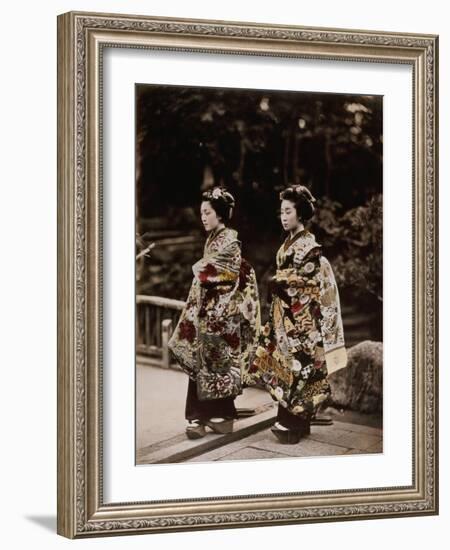 Japanese Costumes, 1880s-null-Framed Giclee Print