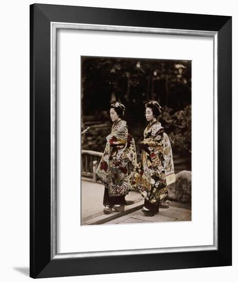 Japanese Costumes, 1880s-null-Framed Giclee Print