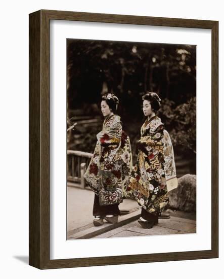 Japanese Costumes, 1880s-null-Framed Giclee Print