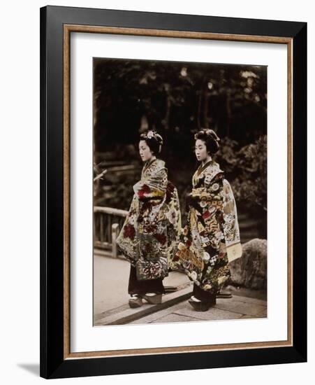 Japanese Costumes, 1880s-null-Framed Giclee Print