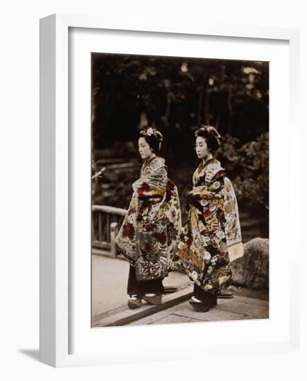 Japanese Costumes, 1880s-null-Framed Giclee Print