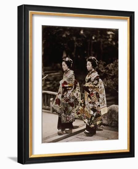 Japanese Costumes, 1880s-null-Framed Giclee Print