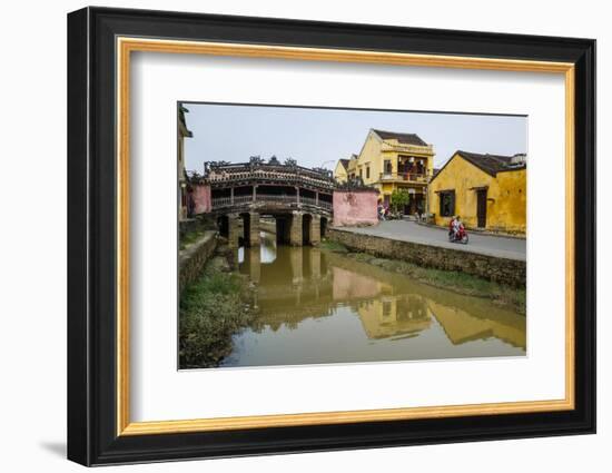 Japanese Covered Bridge, Hoi An, UNESCO World Heritage Site, Vietnam, Indochina-Yadid Levy-Framed Photographic Print