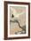 Japanese Crane on Pine Branch, 1900-30-Ohara Koson-Framed Art Print