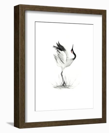 Japanese Cranes I-Naomi McCavitt-Framed Art Print