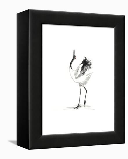 Japanese Cranes IV-Naomi McCavitt-Framed Stretched Canvas